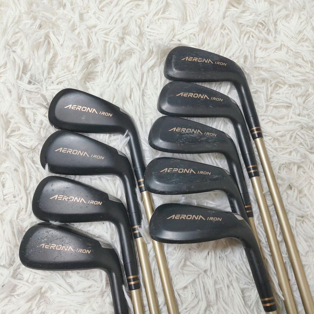 【名器】YONEX ヨネックス　AERONA IRON エアロナアイアン9本