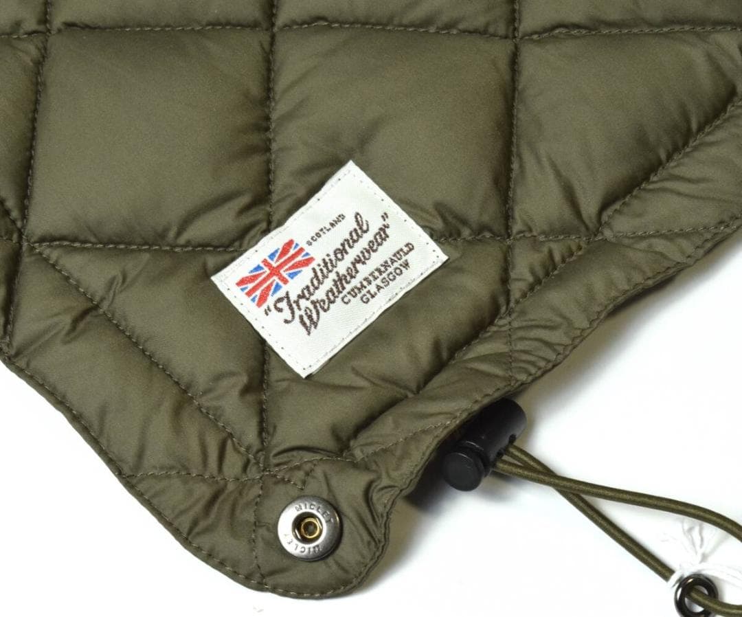 訳あり トラディショナルウェザーウェア ダウン ブランケット パッカブル カーキ