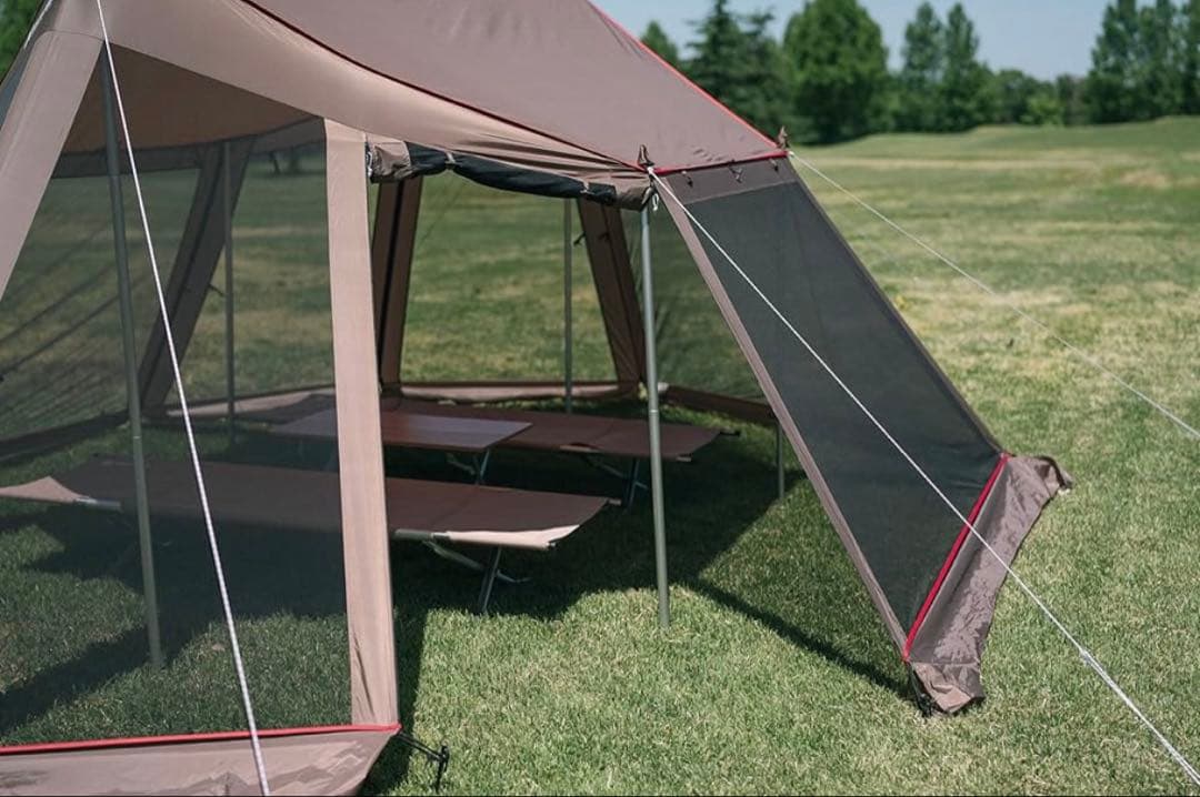 ☆美品 peak TP-400 カヤード 別売りポール ペグ付き