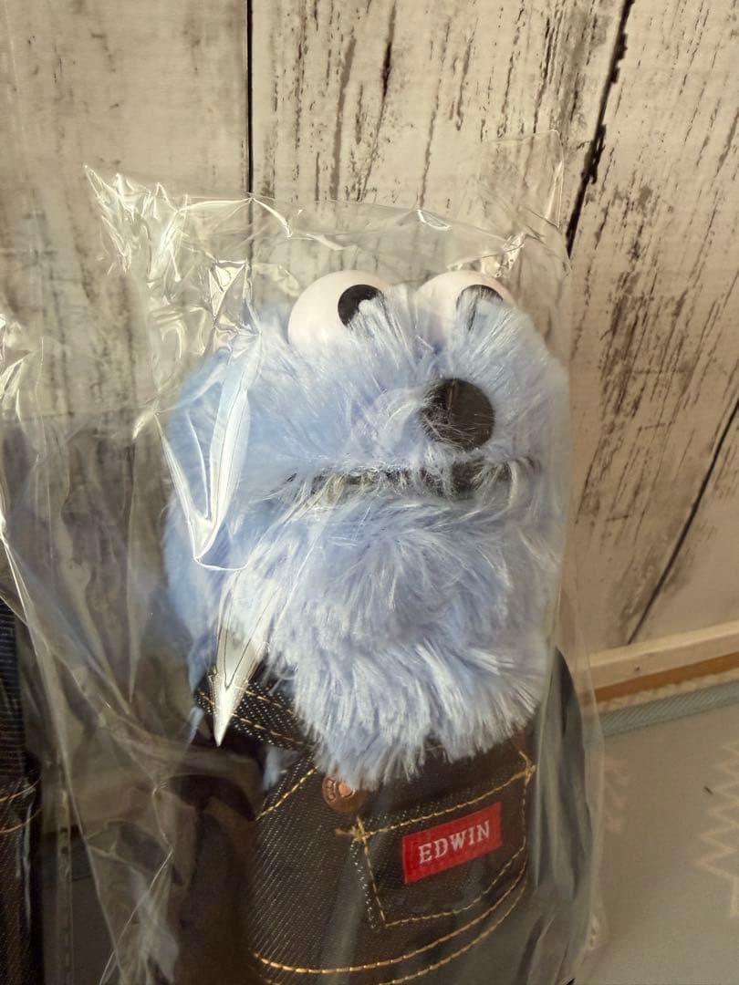 パペットスンスン　EDWIN ぬいぐるみ　トートバッグセット　泣く泣く出家