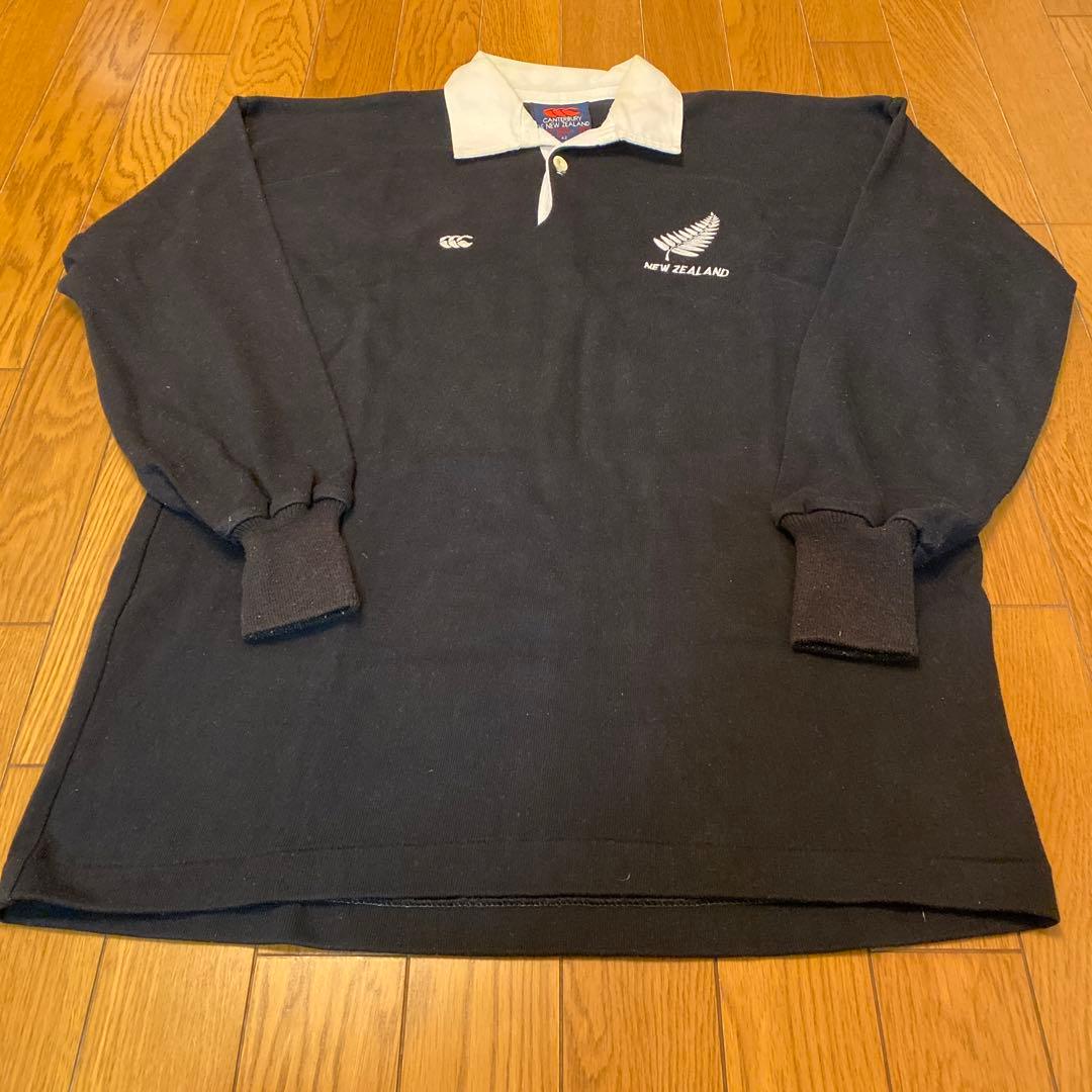 【90sヴィンテージ】希少カンタベリーオフニュージーランド　ラガーシャツLサイズ