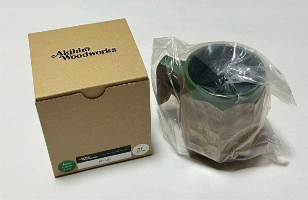 ジンカップ jincup Urushi Hybrid Green サイズ2L