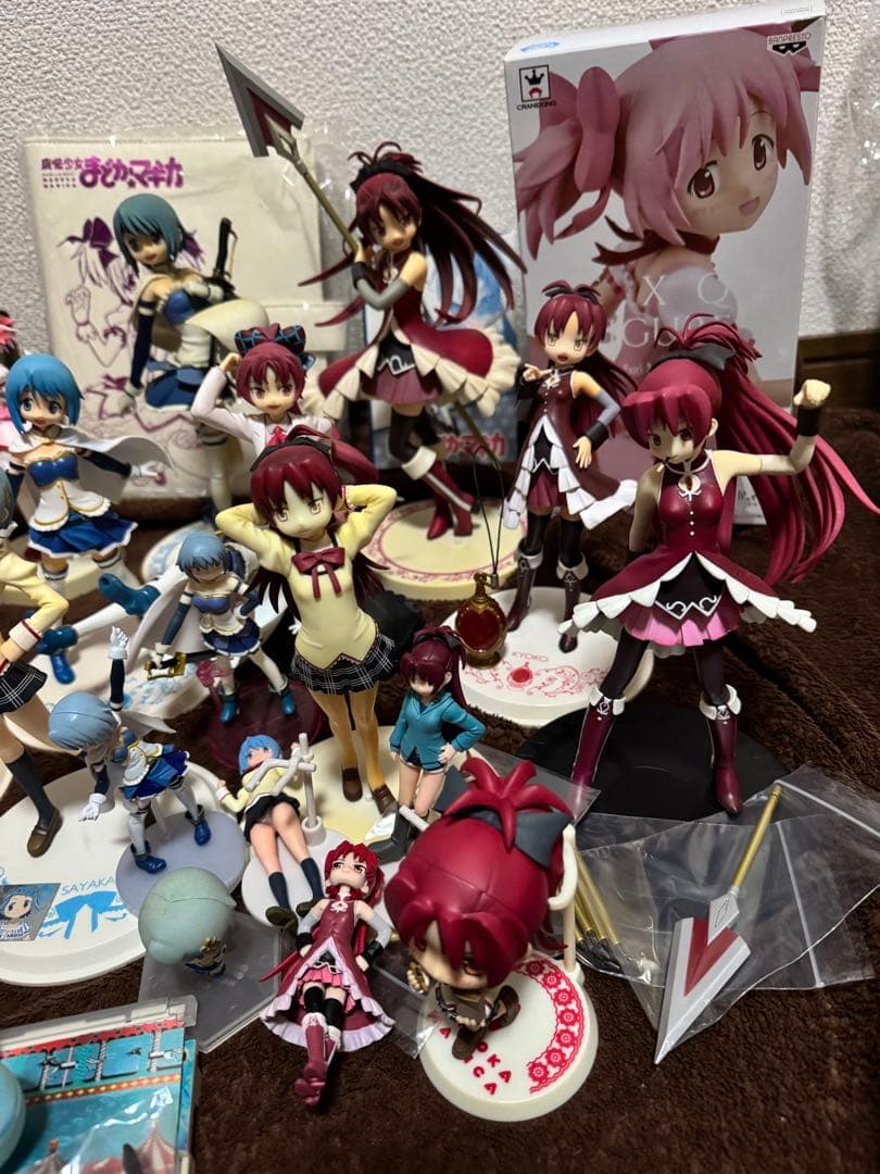 まどかマギカ フィギュア グッズ　まとめ まどか ほむら マミ 杏子 さやか