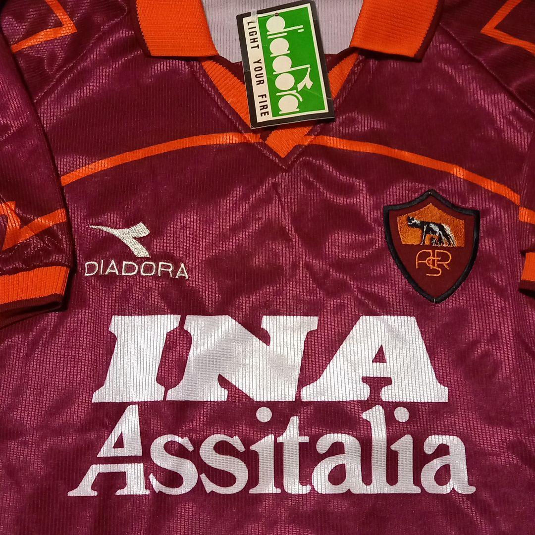 『新品・未使用・札付き』中田英寿　(ASローマ時代)昔のサイズ感なのでゆったり感