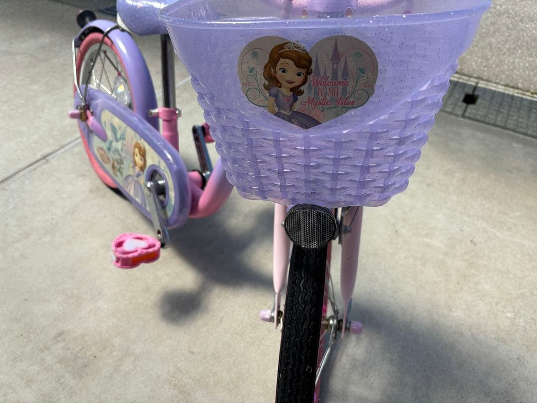 ソフィア　子供用自転車　補助輪　16インチ