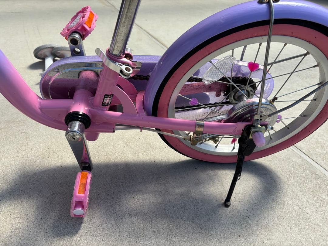 ソフィア　子供用自転車　補助輪　16インチ