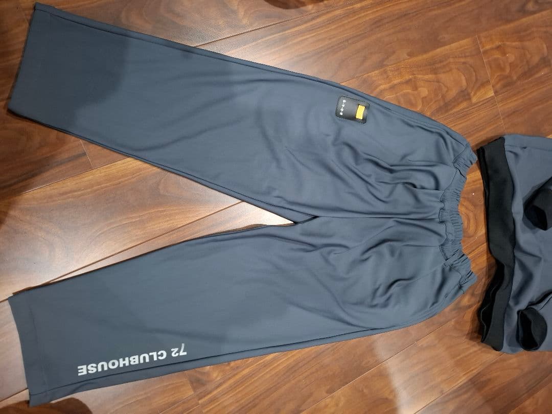 72 CLUB HOUSE 裏起毛セットアップ グレー