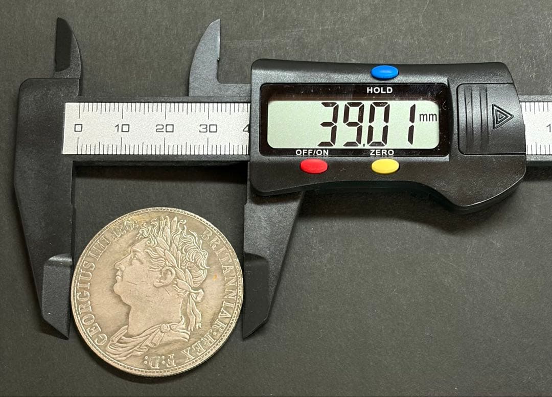 1830 英国 スコットランド 39mm 大型記念メダル ジョージ4世