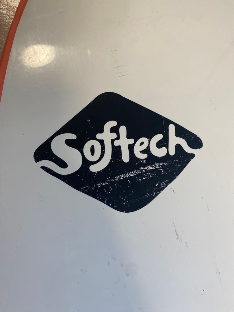 Softech 6'6 ファンボード オレンジ/ホワイト