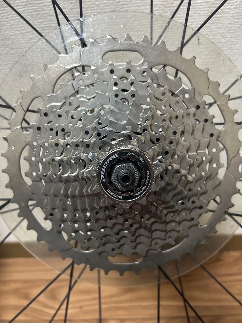 BONTRAGER KOVEE TLR 完組ホイール　DEORE スプロケ付き