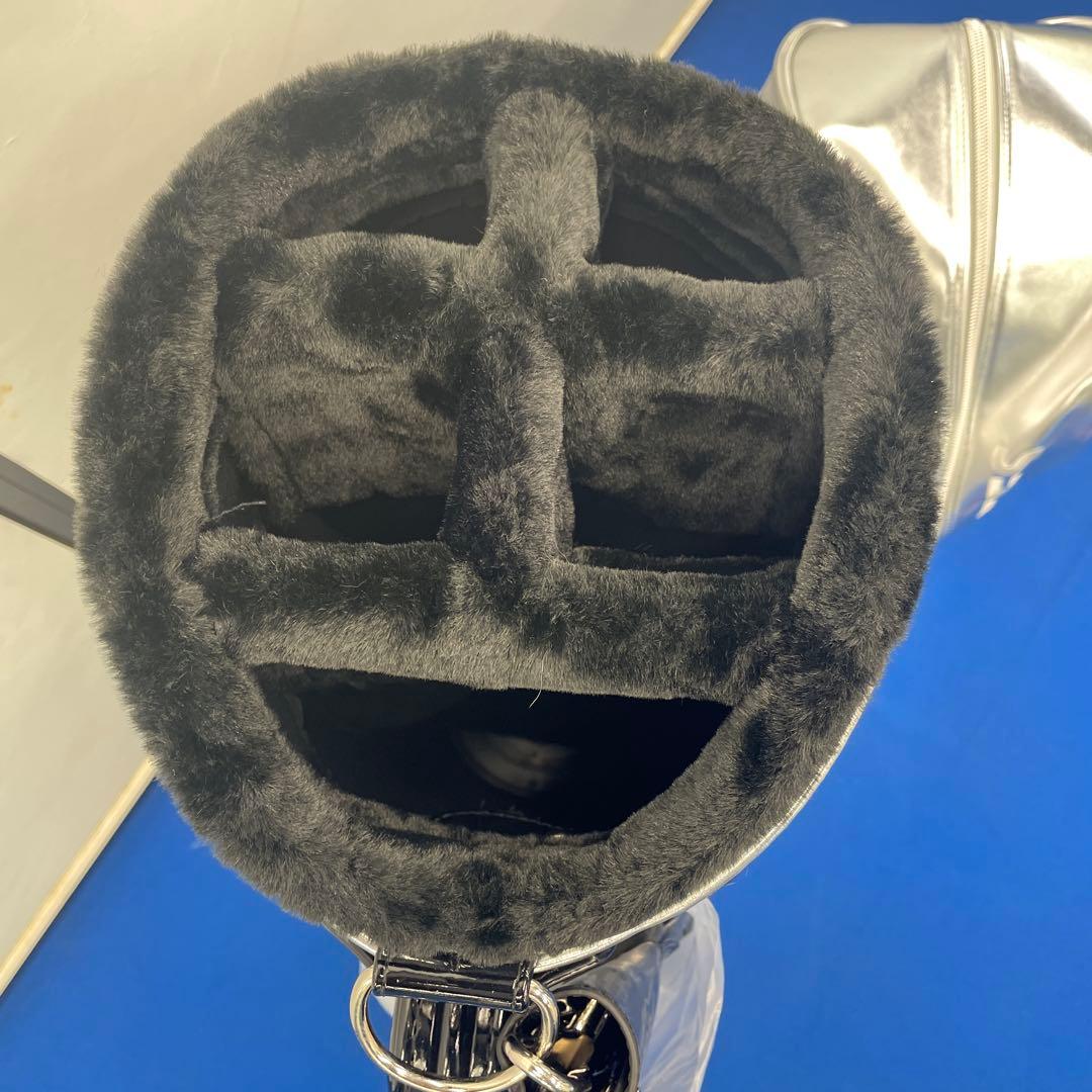 新品未使用　パーリーゲイツ　９型キャディバッグ　シルバー