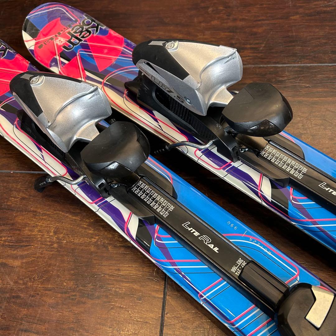 ◇状態良好◇ KEMPER 99cm 解放ビンディング　ショートスキー