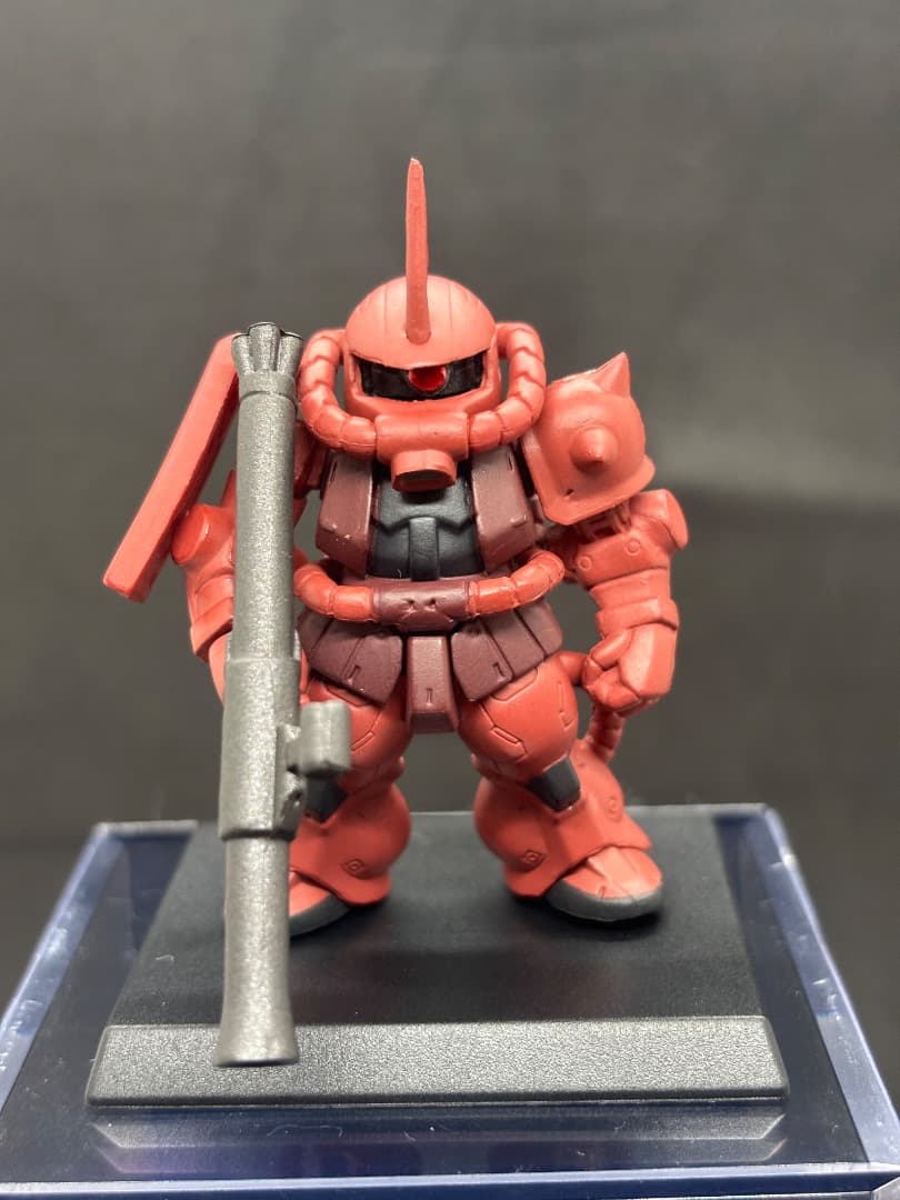 ガンダムコンバージ　リペイント　改造　シャアザクゆう【在庫確認ください】