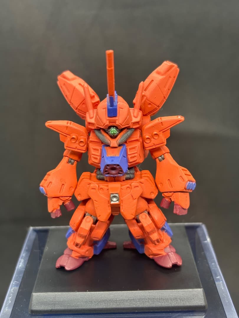 ガンダムコンバージ　リペイント　改造　シャアザクゆう【在庫確認ください】