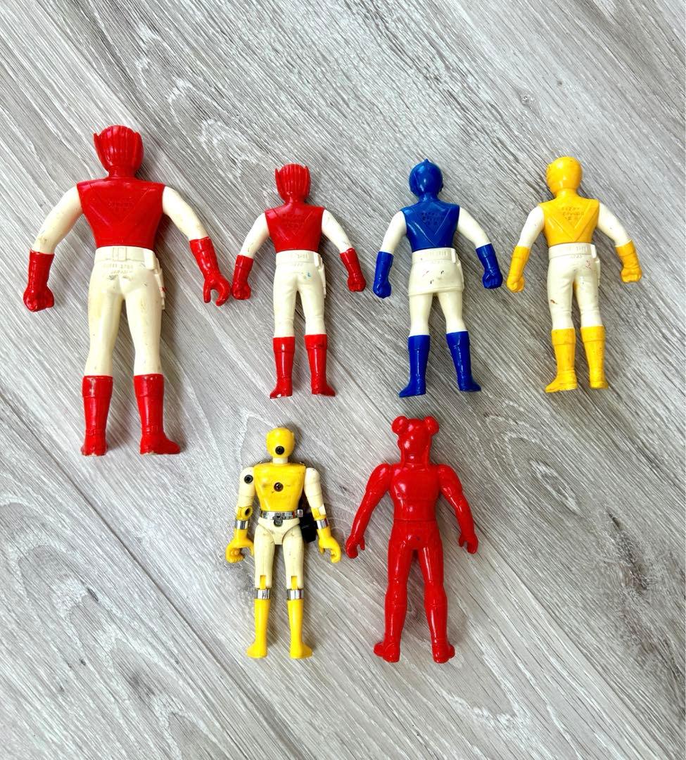 超獣戦隊ライブマン DX超合金ライブロボ DXライブボクサー ソフビ セット