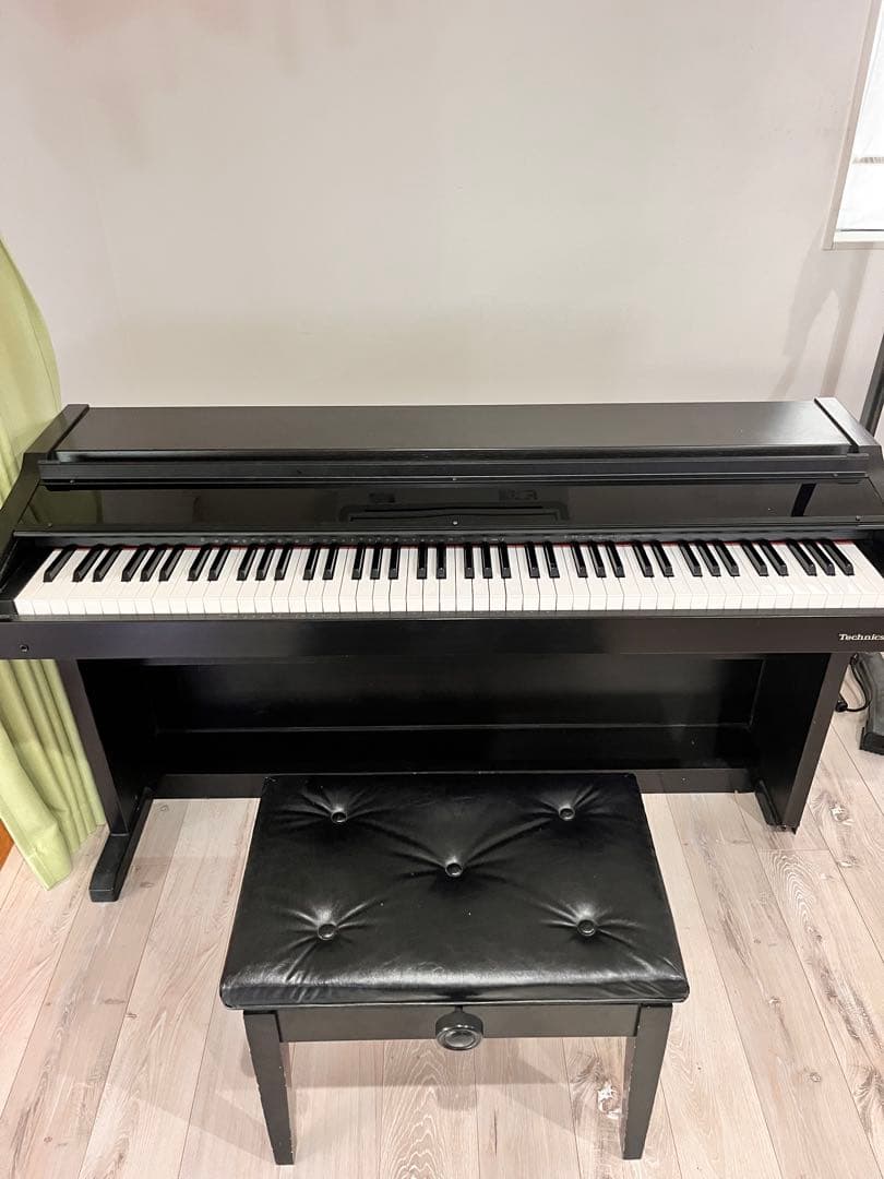 Technics デジタルピアノ 88鍵 黒 椅子付き