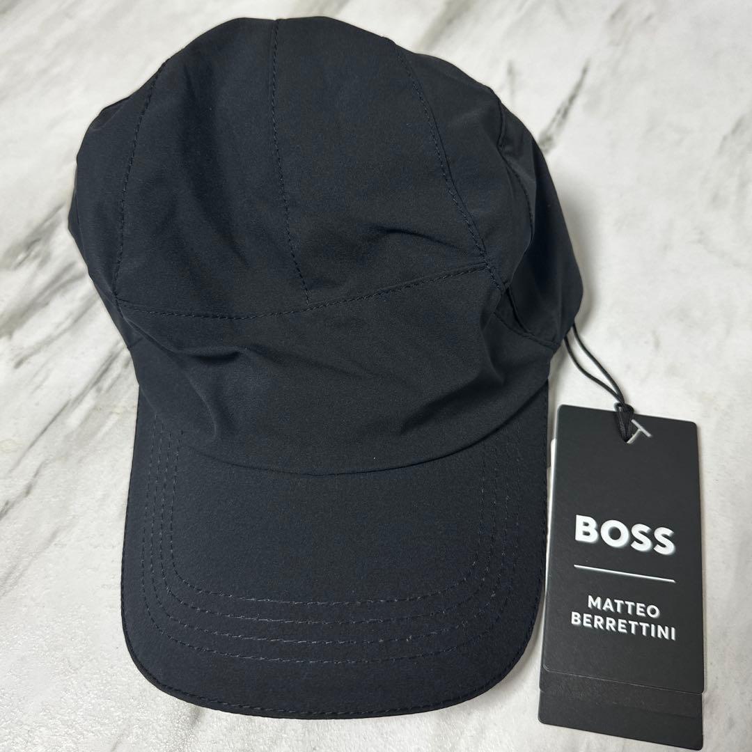 BOSSxMatteo Berrettini ナイロンキャップ
