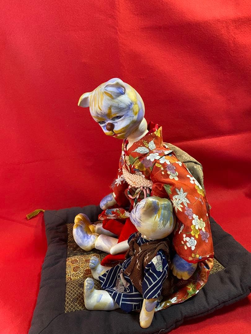 甘えん坊の猫ちゃんハンドメイド