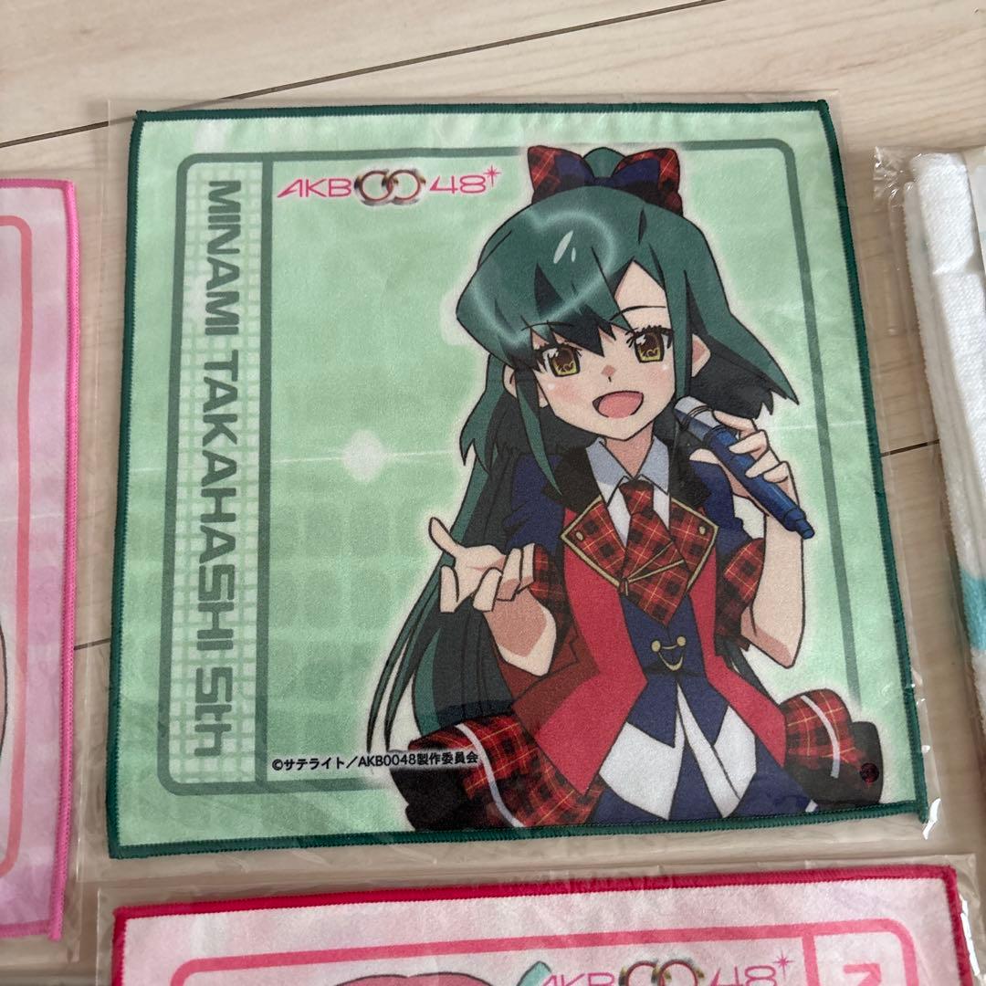 AKB0048 マイクロファイバーミニタオル 一番くじ フェイスタオル