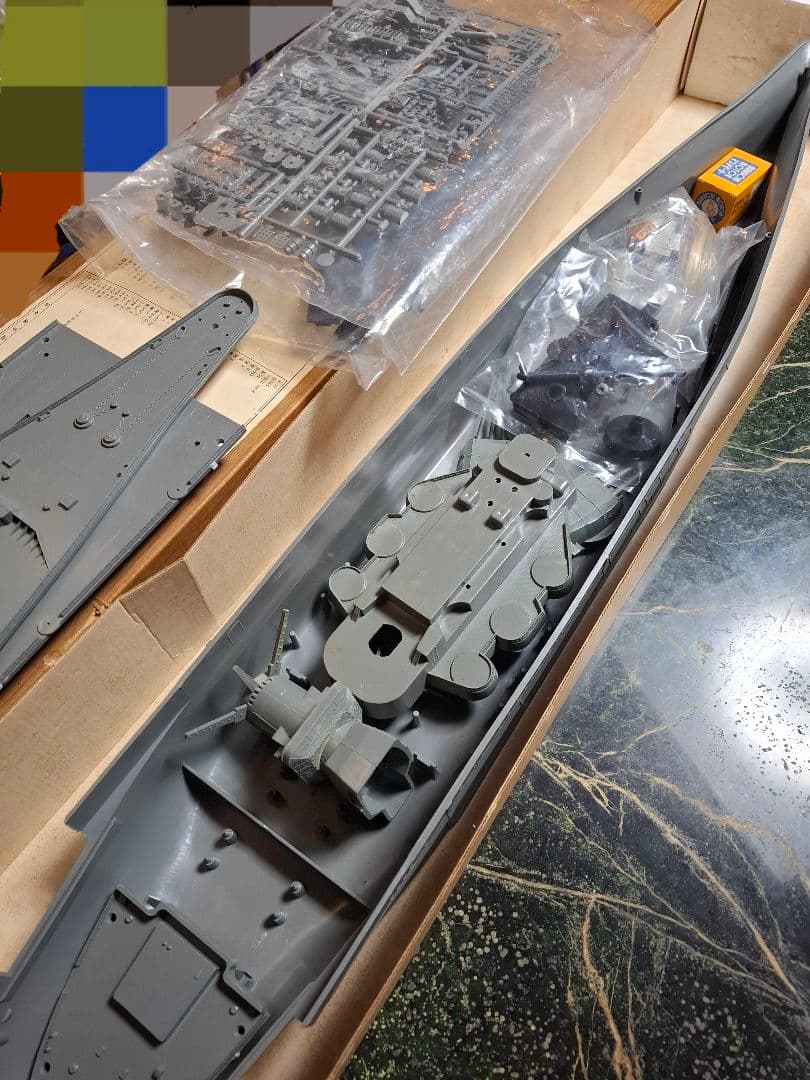 No.戦艦館　日本戦艦 武蔵250／1　貴重品　 当時物　価格交渉承ります