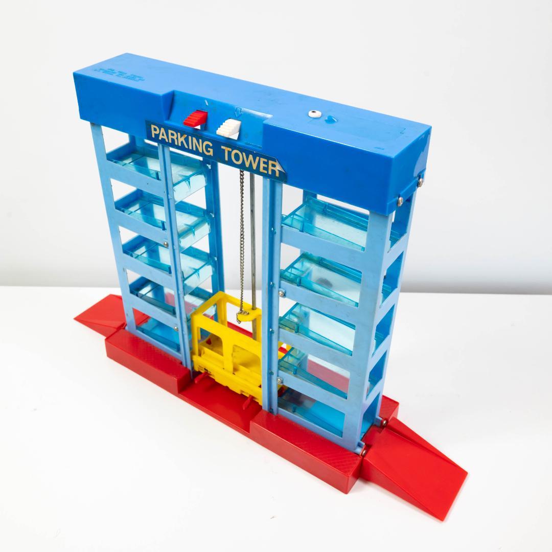 トミー ミニカーワールドシリーズ パーキングタワー No.1 日本製 駐車場