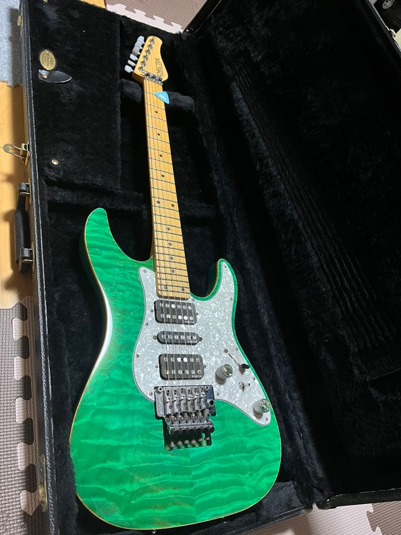 ROK希少！アッシュボディ schecter SD-2 24-AS