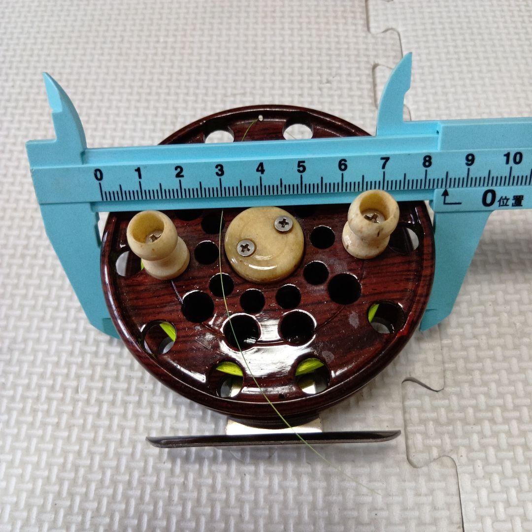 週末セール　重利　ヘチ　リール　ケヤキ　約85ミリ