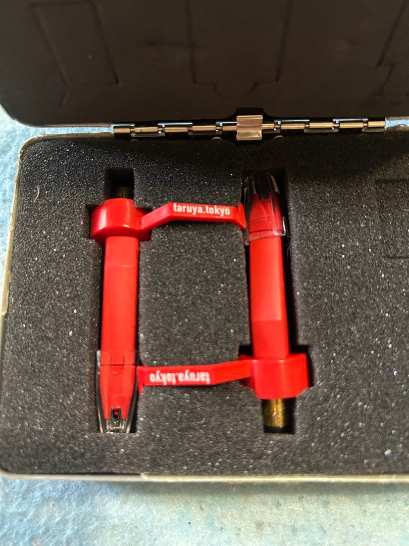 樽屋　赤針 TWカートリッジ TW-01M(ケース付2本セット)