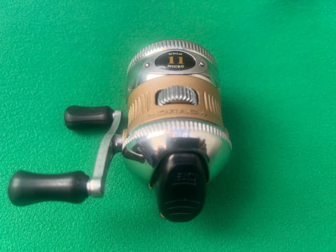 ゼブコ　ZEBCO ゴールド 11 Gold 11 スピンキャスト　付属品有