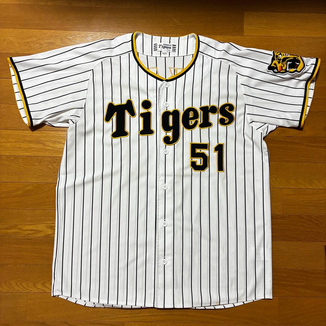 阪神タイガース レプリカユニフォーム キャップ　中野拓夢 LLサイズ