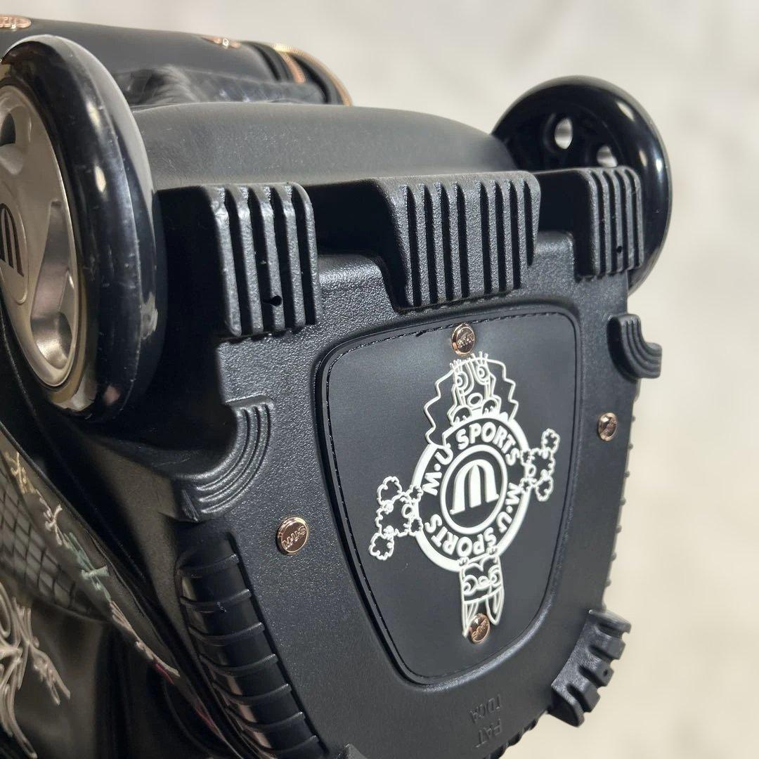 【未使用✨️】M•U SPORTS⭐︎30周年記念モデル⭐︎キャディバッグ ブラック