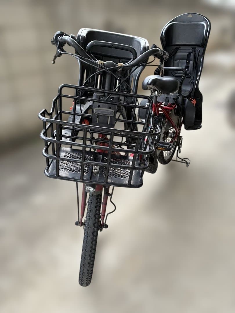 引き取り限定ヤマハ　パスバビー　子供乗せ電動自転車　　　チャイルドシート付き！！