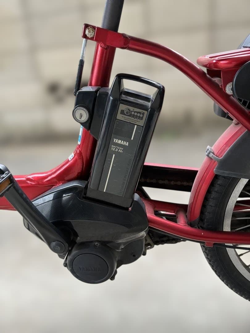 引き取り限定ヤマハ　パスバビー　子供乗せ電動自転車　　　チャイルドシート付き！！