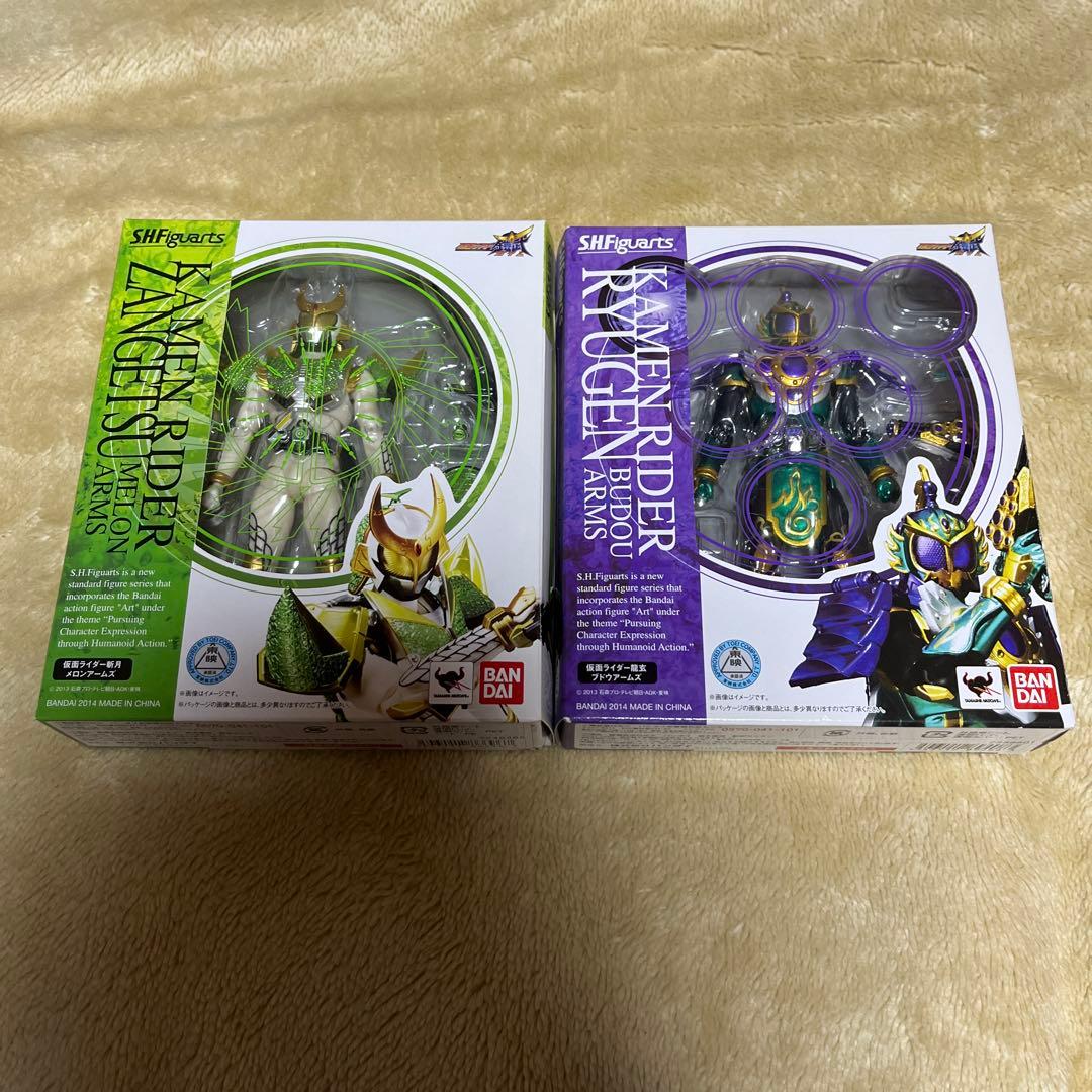 仮面ライダー鎧武②ガイムフィギュアーツ 8体セットS.H.Figuarts極美品