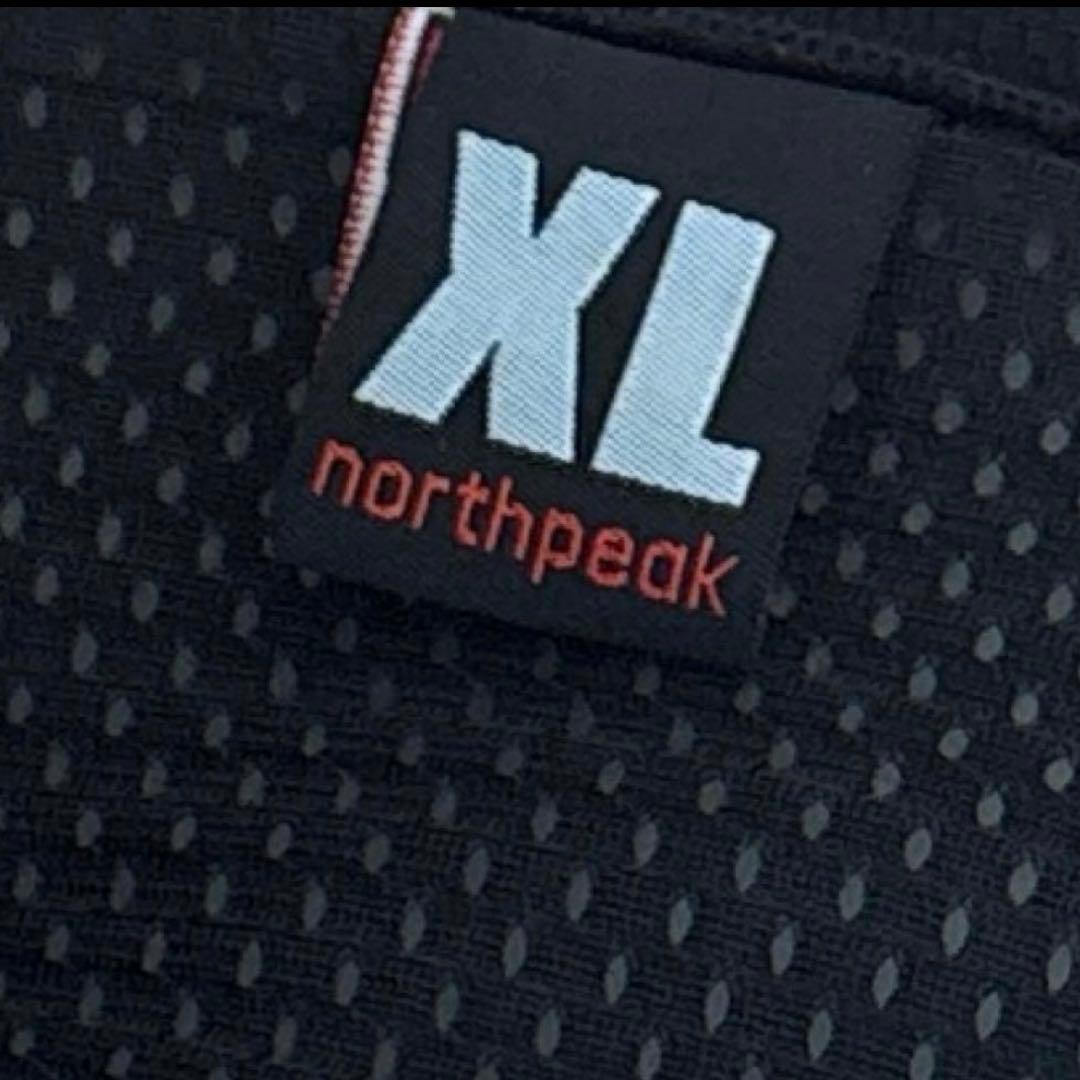 northpeak BLACK 黒　上下　X L タグ付き　インナープロテクター