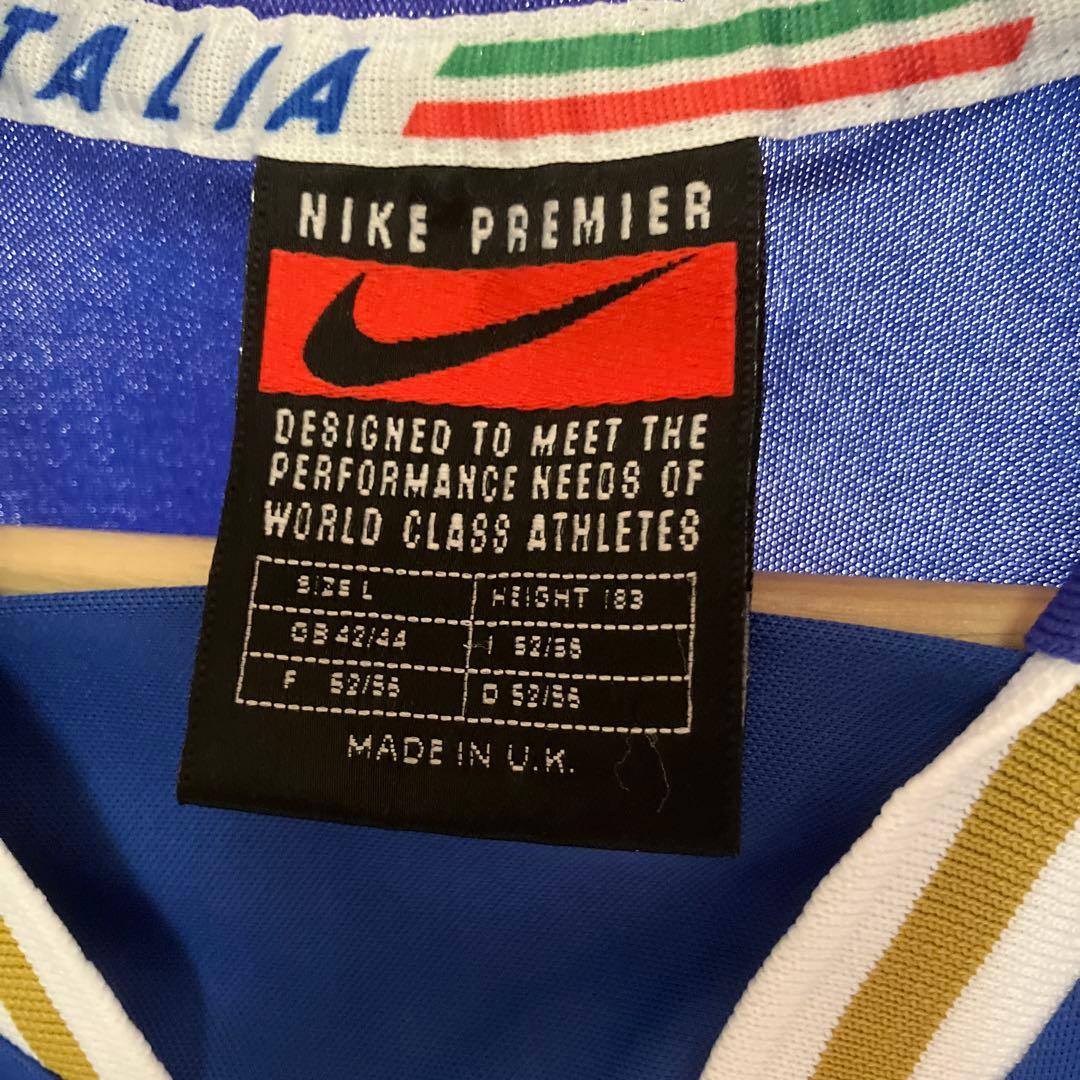 Nike イタリア代表 サッカーシャツ 90s UK