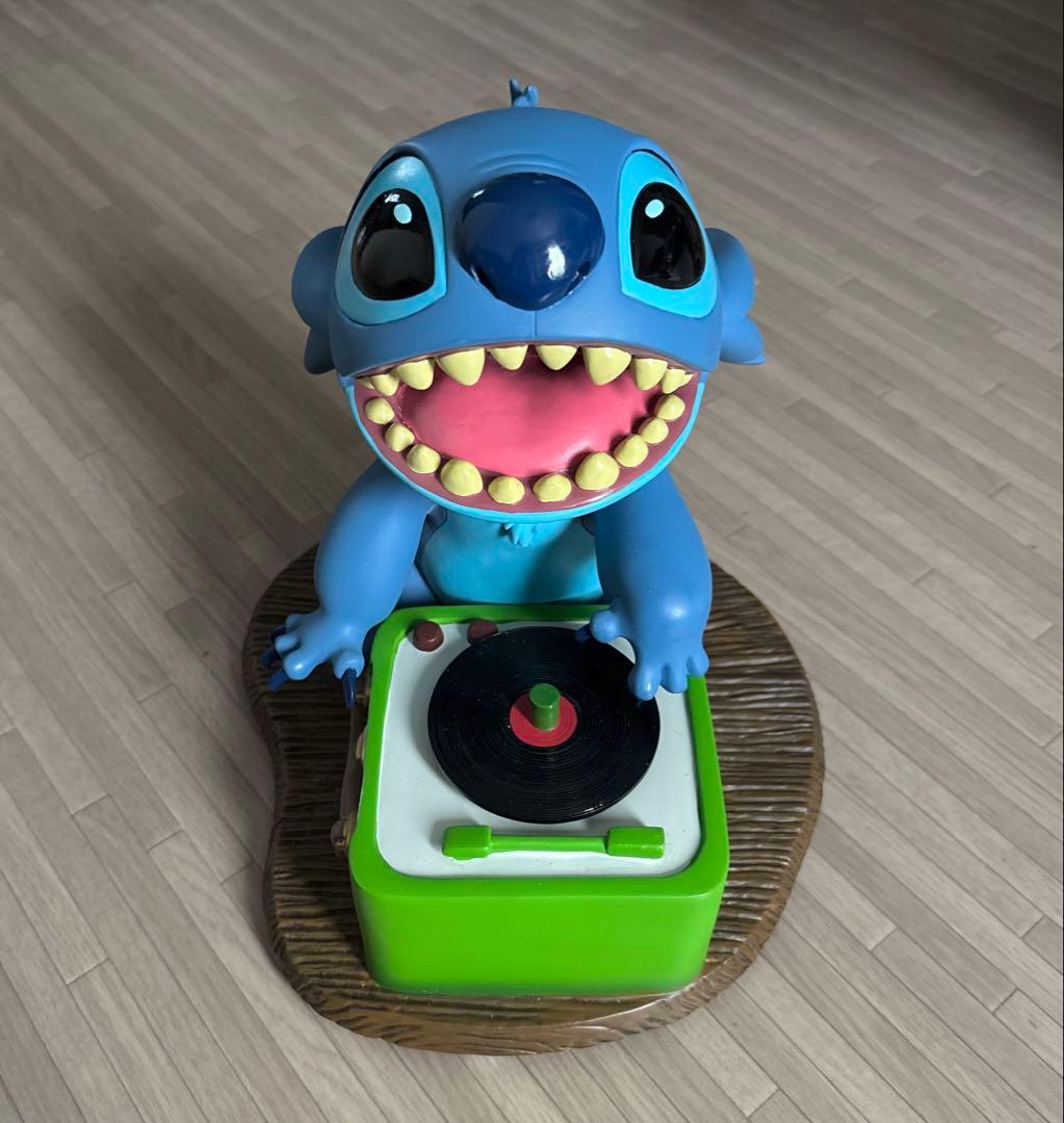 スティッチのオルゴールフィギュア 置物 限定品