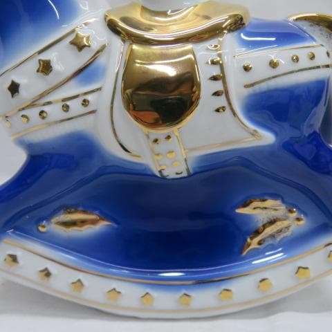 サントリー エクストラ ブランデー クリスマス 馬 木馬 加藤工芸 未開栓