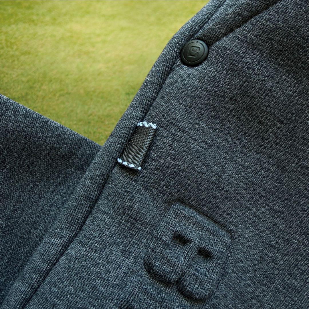 ブリーフィングゴルフ　ジョガーパンツ　グレー　M〜L相当　3Dロゴパンツ