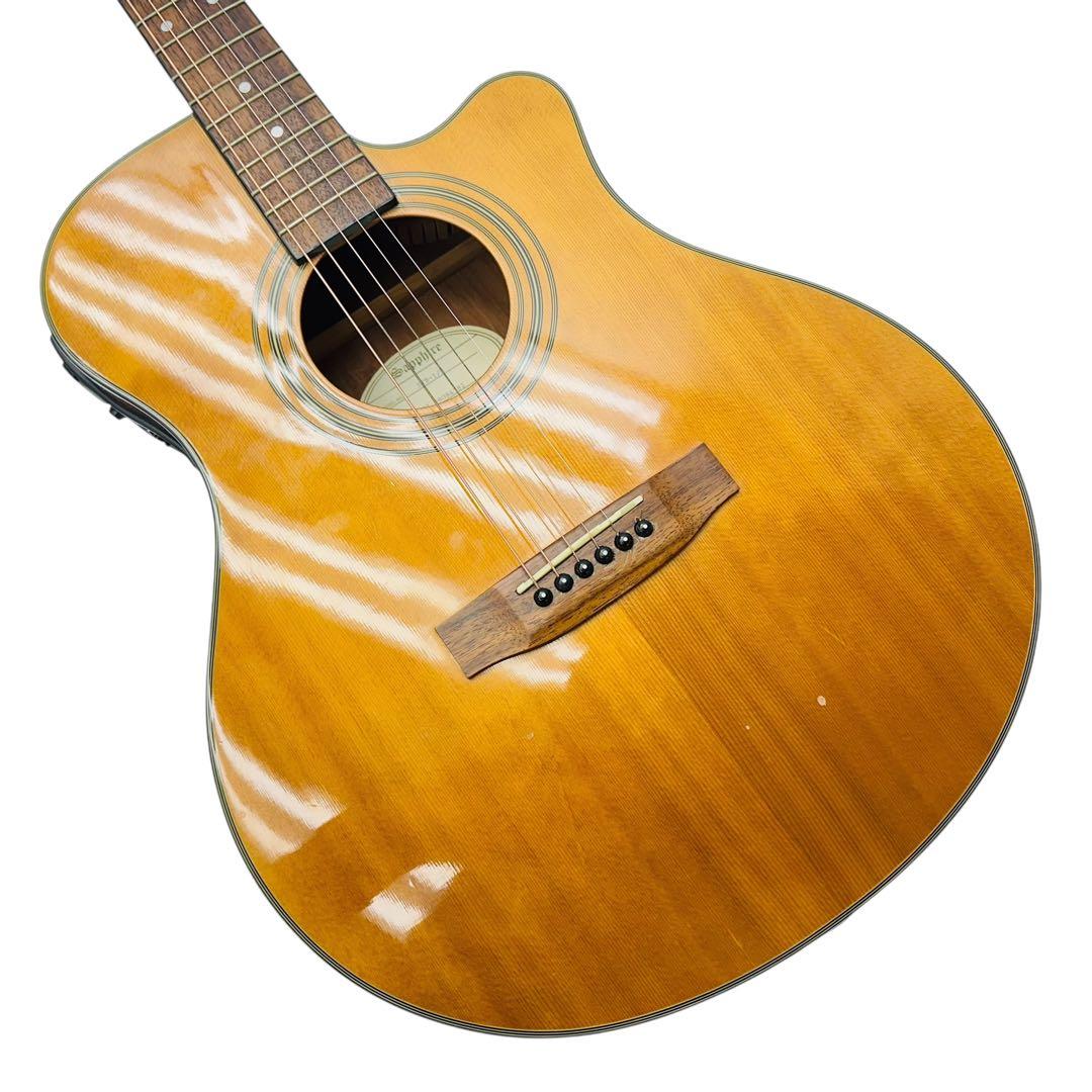 Sapphire サファイア　アコースティックギター　STB-1/N エレアコ