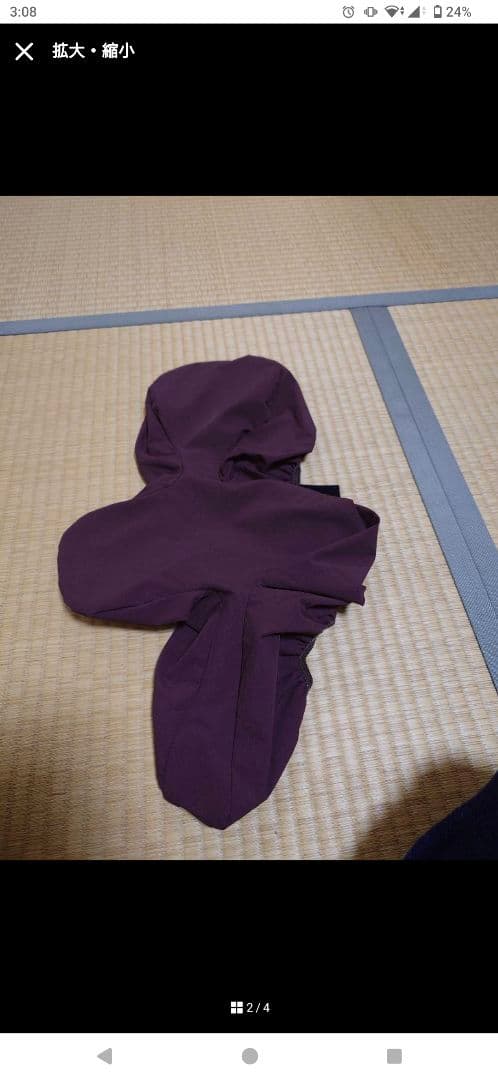 猫用クッション型おもちゃ（青・紫）