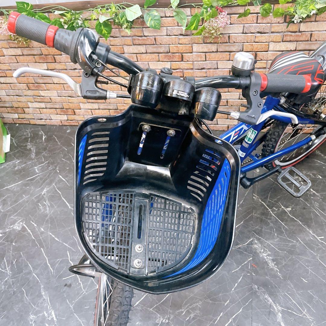 【92】子供用自転車 子供車 ブリヂストン EX ブルー 22インチ