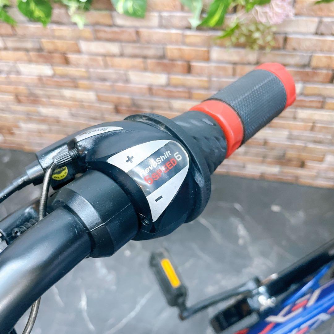 【92】子供用自転車 子供車 ブリヂストン EX ブルー 22インチ