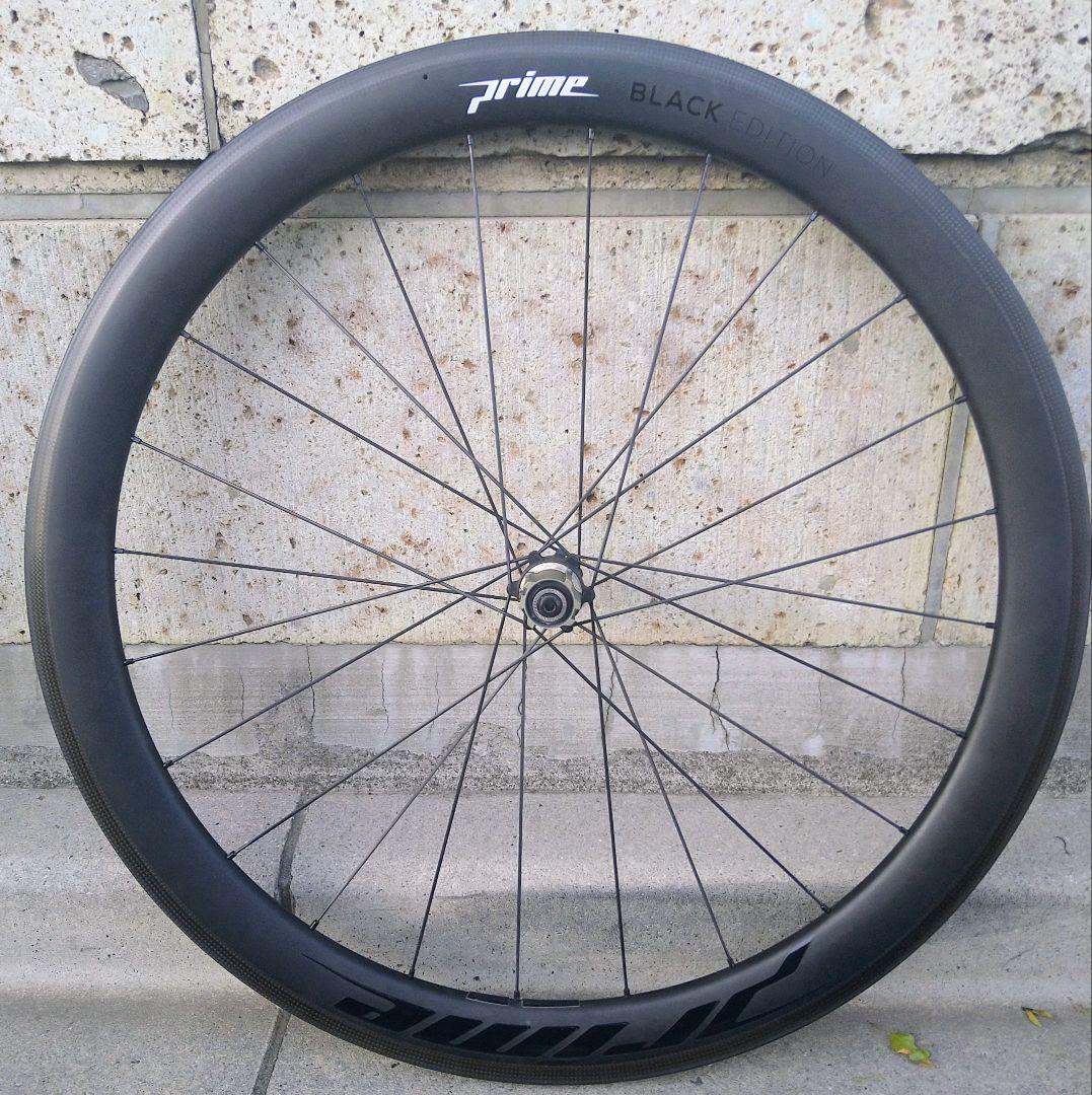 Prime Blackedition 50 リムブレーキ カーボンホイール