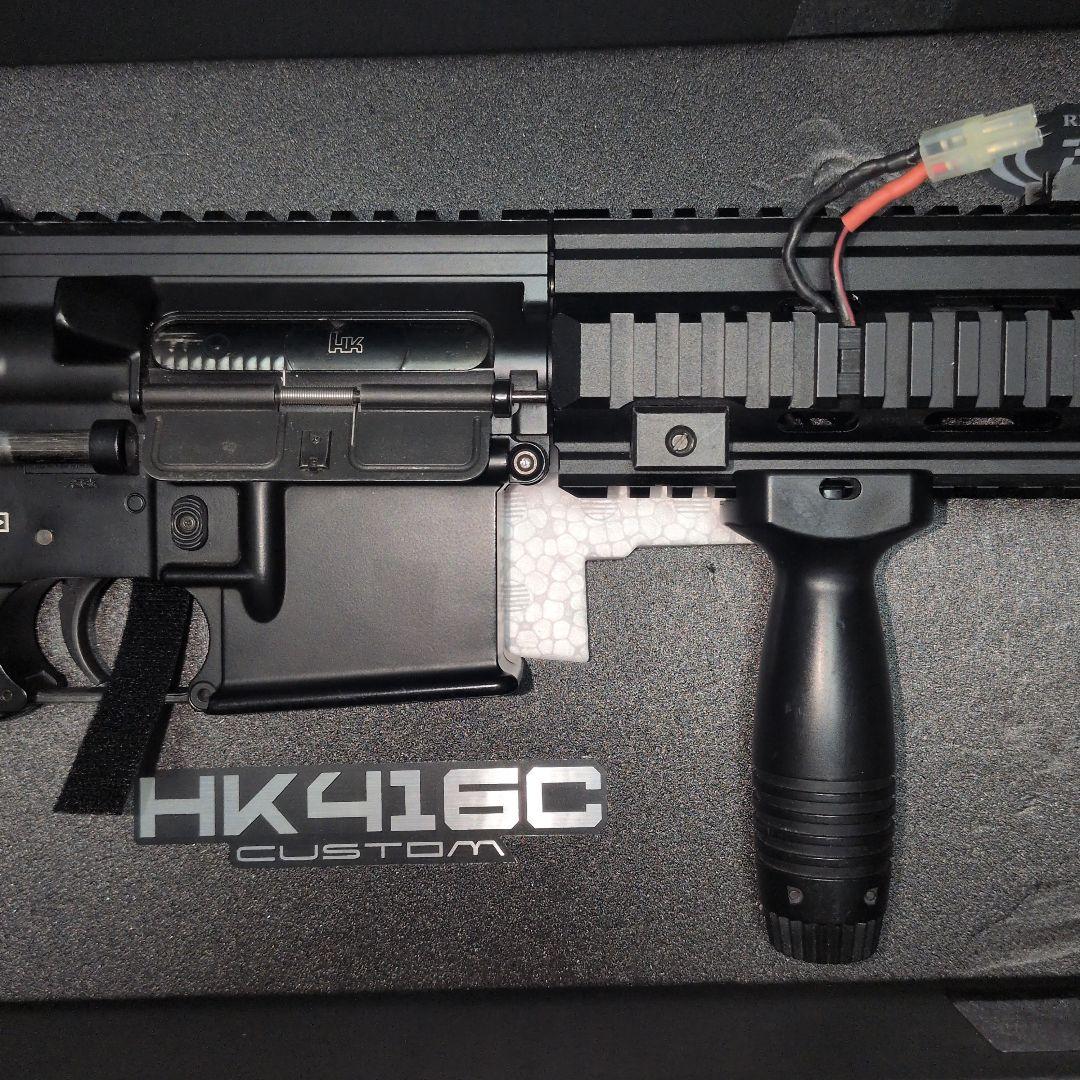 東京マルイ　次世代電動ガン HK416C カスタム　予備マガジン　リポバッテリー