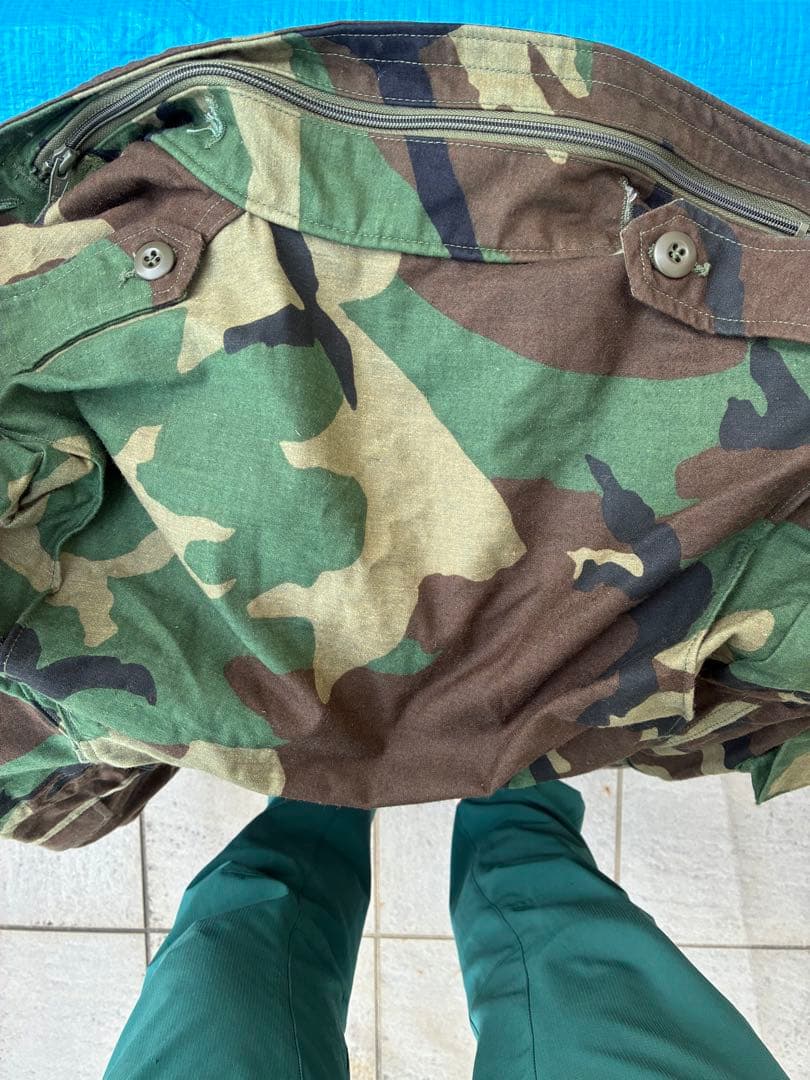 迷彩 ミリタリージャケット 米軍本物