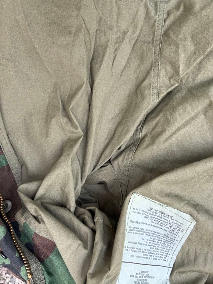 迷彩 ミリタリージャケット 米軍本物