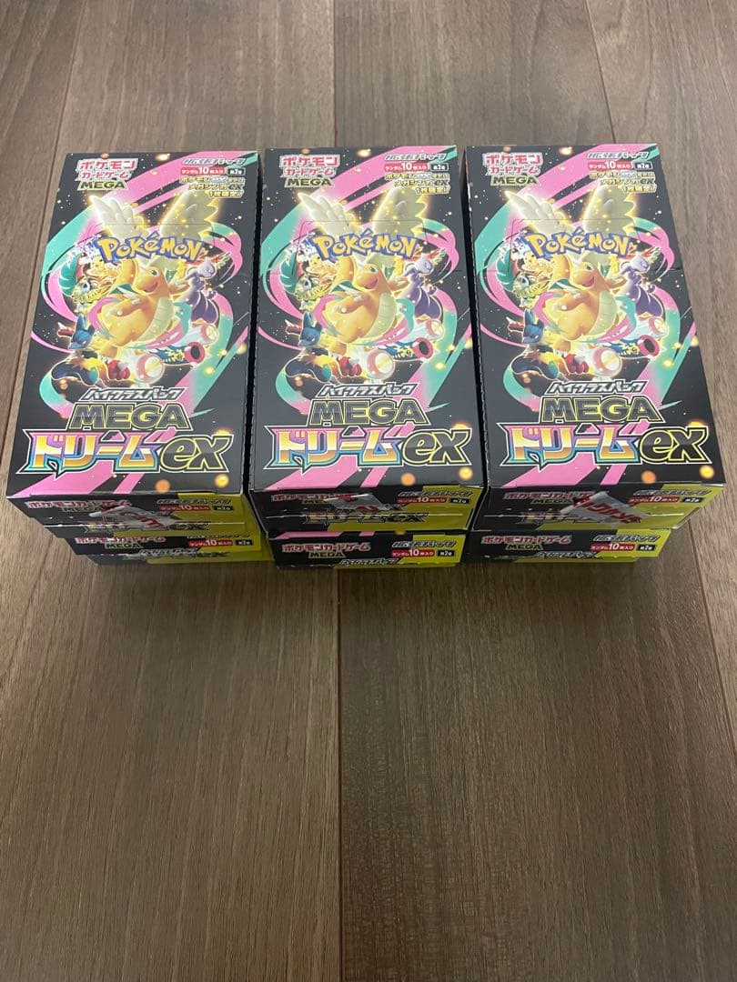 ポケモンカードゲーム メガドリームex 6BOX