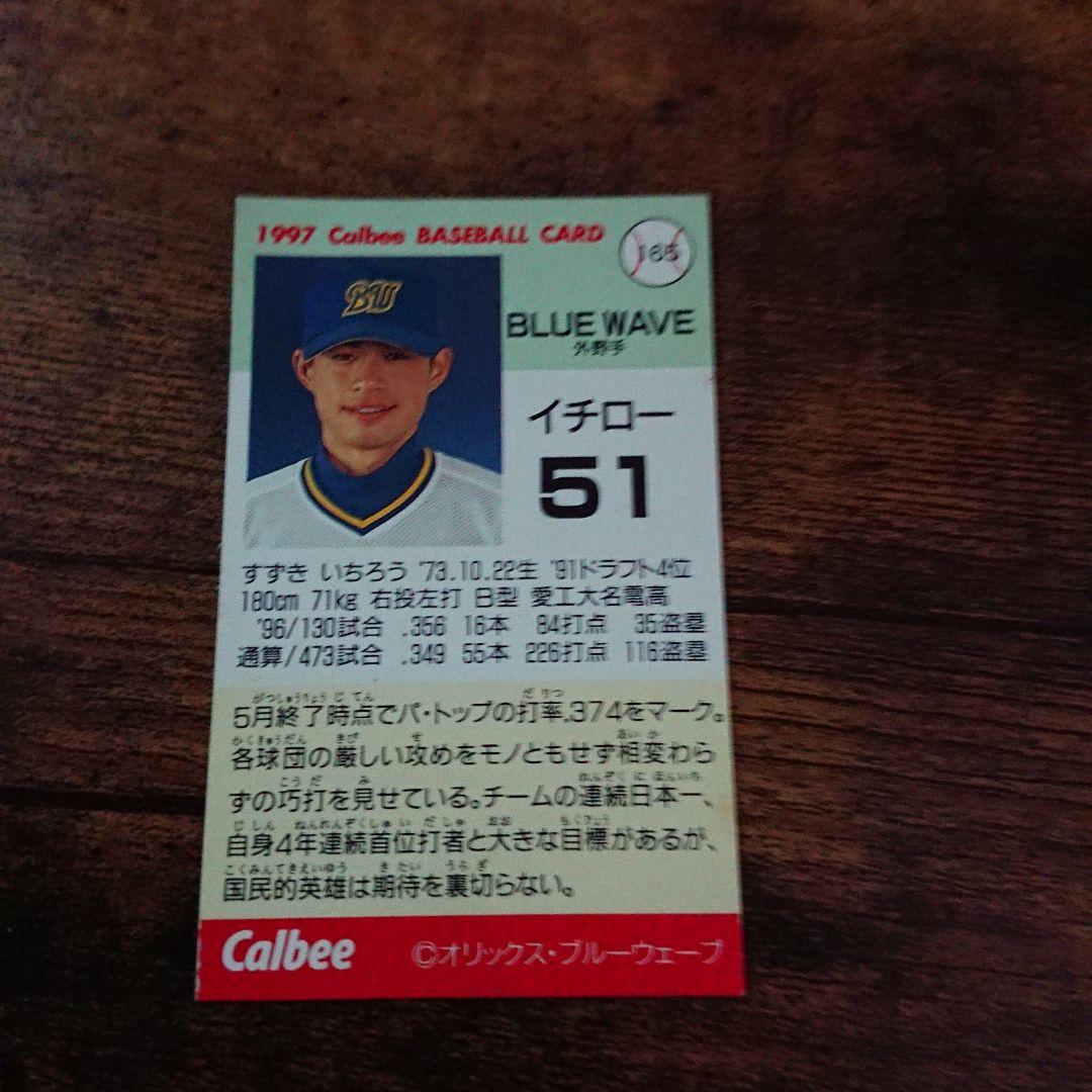Calbeeプロ野球カード1997イチロー