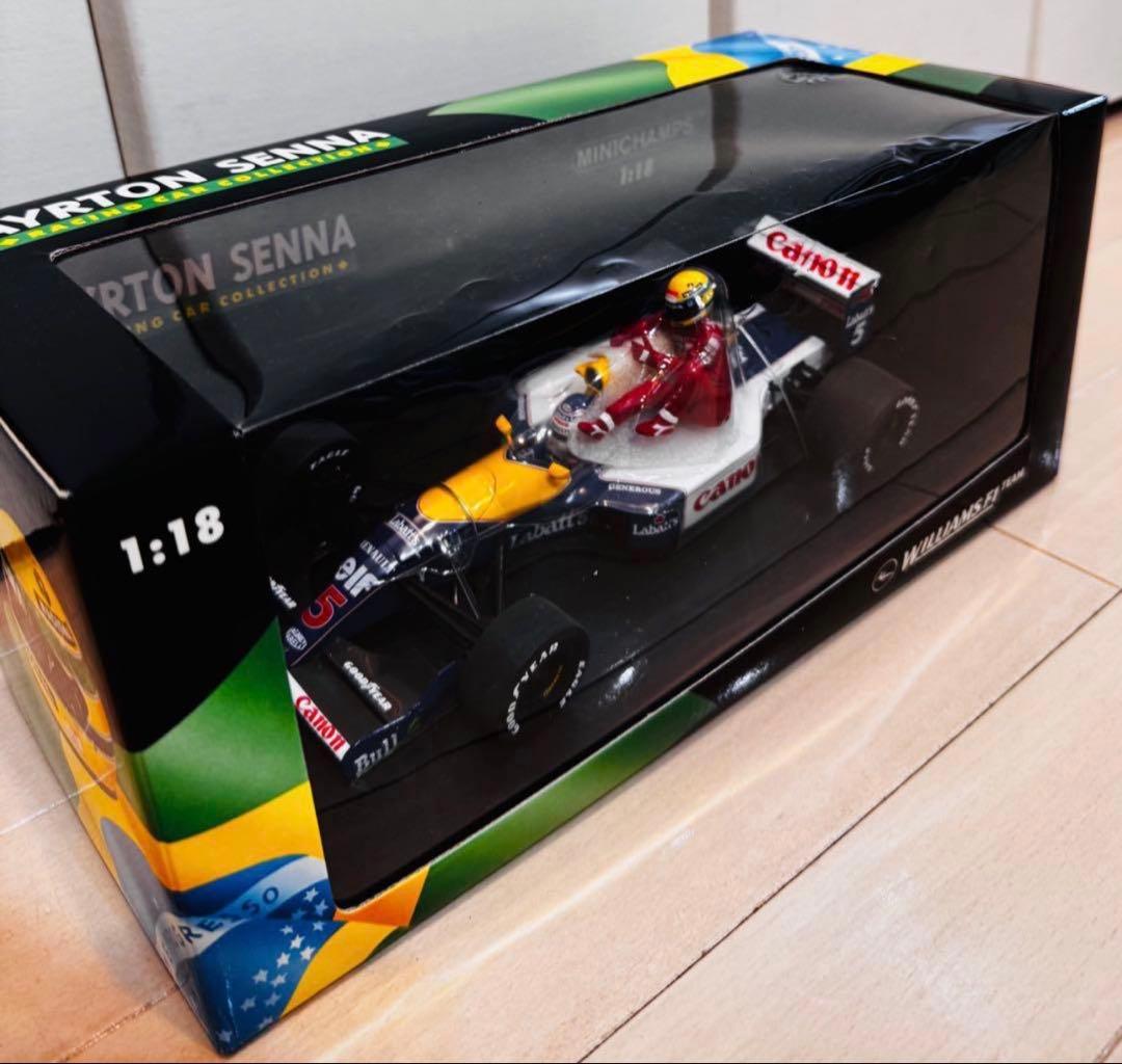 【レア品】アイルトンセナ　マンセル　1991 FW14 1/18